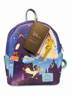 Loungefly Disney Peter Pan Mini Backpack NWT